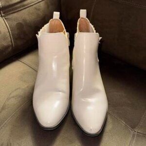Franco Sarto Women's White Boots